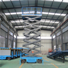 12 m movable mini hydraulic scissor lift